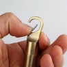 Mini isqueiro de óleo compacto com fivela - chaveiro
