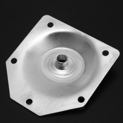 Angled table leg fixing plate - mounting bracket for furniture legs - set 4 piecesFurniture