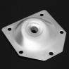 Angled table leg fixing plate - mounting bracket for furniture legs - set 4 piecesFurniture