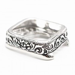 Caixa de armadura de metal - caso à prova de choque para Apple relógio - 38mm - 40mm - 42mm - 44mm