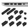 Conjunto de proteção anti poeira para Apple MacBook Pro 13" 15" Retina / Air 11" 13" - fichas de proteção