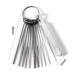 Guitar nut slotting file - luthier tool setGuitars