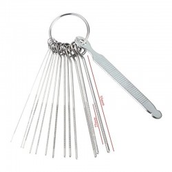 Guitar nut slotting file - luthier tool setGuitars