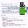 Remoção de cicatrizes e tratamento de acne - óleo de massagem lavanda 10 ml