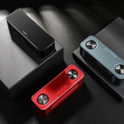 30W Alto-falante Bluetooth metal com super baixo - coluna digital 3D sem fio