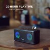 TWS 2 * 8W alto-falante Bluetooth - sem fio - baixo profundo com luz LED
