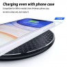 Carregador sem fio 10W QI - bloco de carregamento rápido para iPhone - Samsung S20 - Nota 10 Plus - Xiaomi MI 9