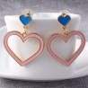 Heart shaped long earringsEarrings