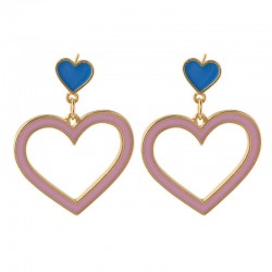 Heart shaped long earringsEarrings