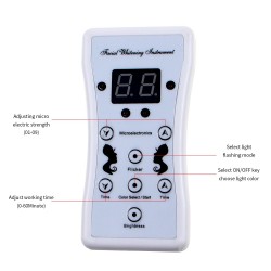 7 colors LED electric face and neck mask - acne treatment - light therapySkin