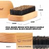 Óleo - cera - pente - tesoura - conjunto de preparação de barba - 7 peças