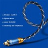 Toslink - OD6.0 - SPDIF - cabo de áudio de fibra óptica digital - trançado - 1m - 1.5m - 2m - 3m - 5m - 8m - 10m - 15m