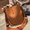 Vintage - shoulder - crossbody bag - large capacity leather handbagHandbags