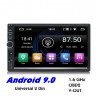 2 Din Bluetooth Android 9 car radio - WiFi - USB - GPS navigation - Mirrorlink - MP3 MP5Radio