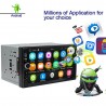 2 Din Bluetooth Android 9 car radio - WiFi - USB - GPS navigation - Mirrorlink - MP3 MP5Radio