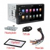 2 Din Bluetooth Android 9 car radio - WiFi - USB - GPS navigation - Mirrorlink - MP3 MP5Radio