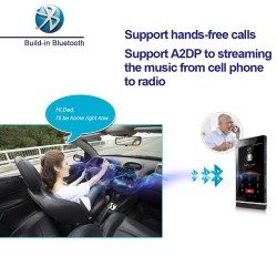 2 Din Bluetooth Android 9 car radio - WiFi - USB - GPS navigation - Mirrorlink - MP3 MP5Radio