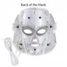 7 colors LED electric face and neck mask - acne treatment - light therapySkin