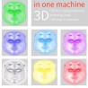 7 colors LED electric face and neck mask - acne treatment - light therapySkin