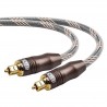Toslink - OD6.0 - SPDIF - cabo de áudio de fibra óptica digital - trançado - 1m - 1.5m - 2m - 3m - 5m - 8m - 10m - 15m