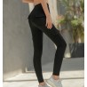 Leggings cintura alta - calças finas com bolsos