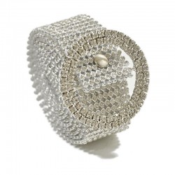 Transparent crystal belt - 120 cmBelts