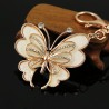 Fashion crystal butterfly - keychainKeyrings