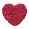 Rosa coração - feito de rosas infinitas 30 * 30 cm