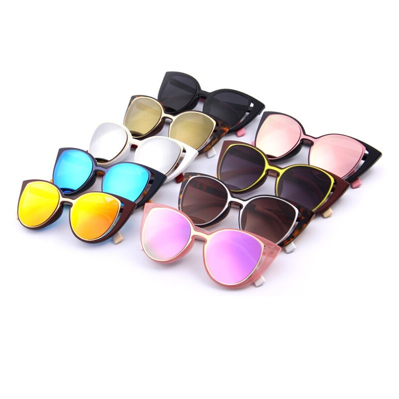 Óculos de sol retro olho gato - UV400 - unisex