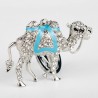 Crystal & gold camel - keychainKeyrings
