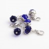 Crystal beads with lobster clasp - keychain - 20 piecesHobbies & Collections