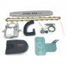 Suporte ajustável de motosserra elétrica de 11,5 polegadas - motosserra universal M10/M14/M16 - conjunto