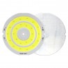 redondo berço levou luz - anel duplo branco levou lâmpada - lâmpada de chip de cob para diy casa de trabalho decoração luzes