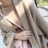 casacos de inverno elegantes de inverno - casaco de malha de lã extra macio de alta qualidade para mulheres