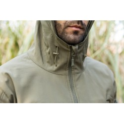 Exército - camuflagem - jaqueta impermeável com capuz e zíperes