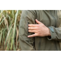 Exército - camuflagem - jaqueta impermeável com capuz e zíperes