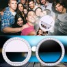 LED anel flash universal - selfie luz portátil telefone móvel - 36 leds selfie lâmpada luminoso anel clipe