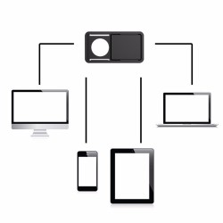 3PCS webcam cover - caso de proteção de privacidade para laptop - PC -notebook - tablet - macbook