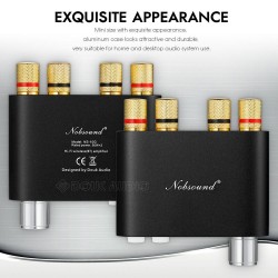mini bluetooth 5.0 50w * 2 amplificador digital estéreo - receptor de áudio do amplificador de áudio do carro doméstico