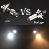 2pcs lâmpada LED super brilhante carro luzes de névoa - 12v 24v 6000k carro branco condução 21 3030-SMD rodando luz auto led h7