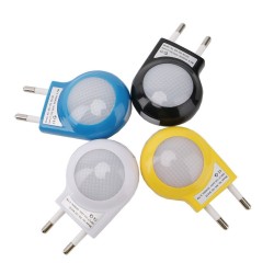 mini levou snail noite luz - auto noite lâmpada built-in luz sensor - controle luz lâmpada de parede para bebê crianças quarto