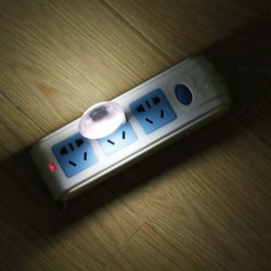 mini levou snail noite luz - auto noite lâmpada built-in luz sensor - controle luz lâmpada de parede para bebê crianças quarto
