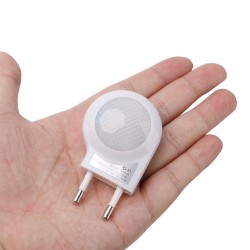mini levou snail noite luz - auto noite lâmpada built-in luz sensor - controle luz lâmpada de parede para bebê crianças quarto
