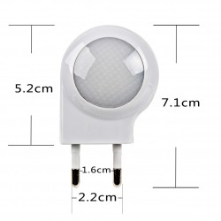 mini led snail night light - auto night lamp built-in light sensor - control light wall lamp for baby kids bedroomLights & li...