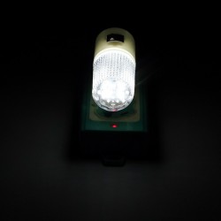 lâmpada de parede de luz de emergência - iluminação doméstica - luz de noite LED - UE plug candeeiro de cabeceira parede montado