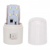 lâmpada de parede de luz de emergência - iluminação doméstica - luz de noite LED - UE plug candeeiro de cabeceira parede montado