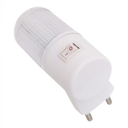 lâmpada de parede de luz de emergência - iluminação doméstica - luz de noite LED - UE plug candeeiro de cabeceira parede montado
