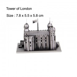 3D metal puzzle building model sets - diy laser cut puzzles jigsaw model educational toys for adult children kidsToys