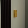 1pc creative gold brick shape refrigerator magnets - resin craft gift for home refrigerator decoration - souvenir birthday gi...
