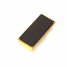 1pc criativo ouro tijolo forma refrigerador ímãs - presente de artesanato de resina para decoração de geladeira casa - presente